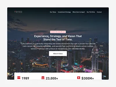 Real Estate Investment design ui ux web website