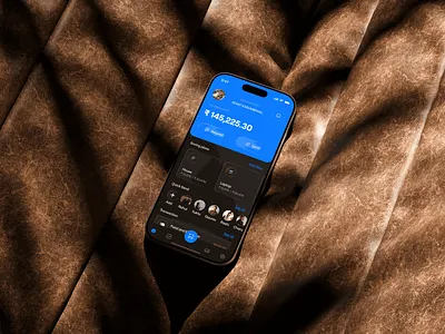 Fintech Wallet App – Clean Mobile Design 3d animation branding design graphic design illustration logo motion graphics ui vector