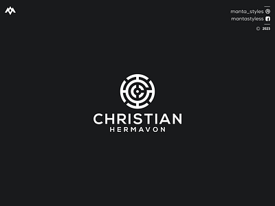 CHRISTIAN HERMAVON app branding ch logo design hc letter hc logo icon illustration letter logo minimal ui vector