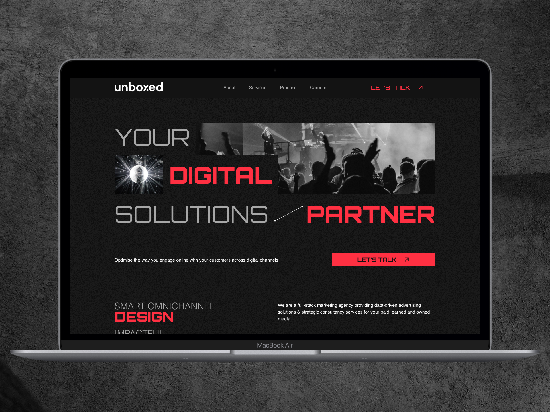 🚀 Digital Marketing Agency – Landing Page Redesign creativeagency digitalagency dribbble landingpage marketingdesign ui uidesign webdesign