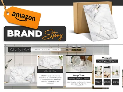 Amazon Brand Story Design. a content amazon brand story design amazon creatives amazon graphics amazon visuals brand design brand story design branding design illustration listing images ui