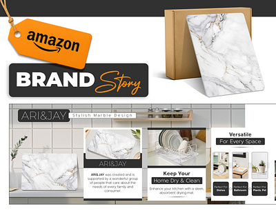 Amazon Brand Story Design. a content amazon brand story design amazon creatives amazon graphics amazon visuals brand design brand story design branding design illustration listing images ui