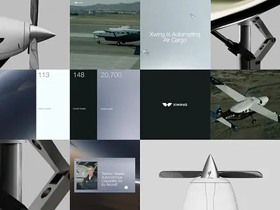 Synchronized x Xwing grid synchronized ui ux video web website