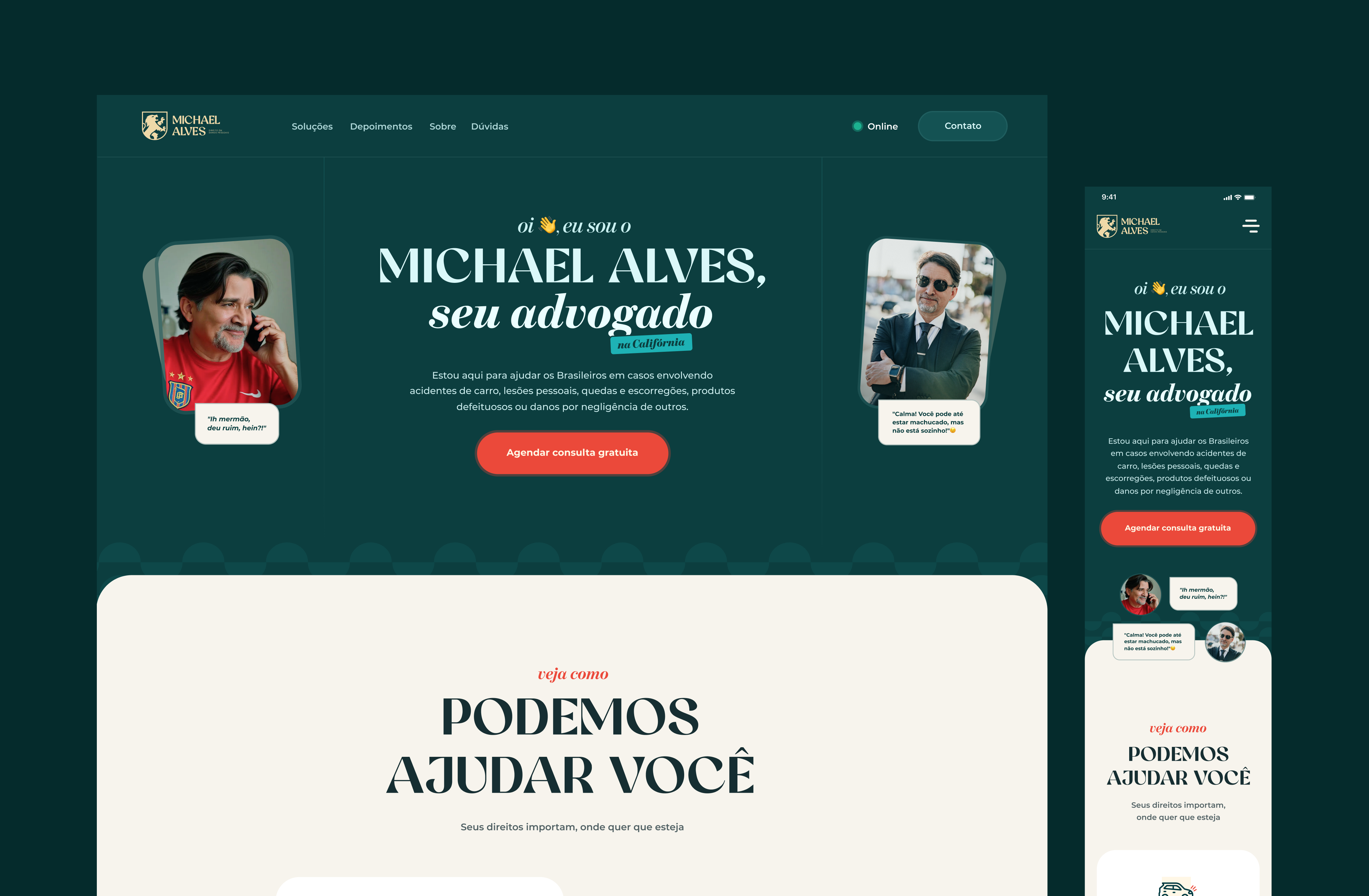Landingpage Dr Michael Alves landingpage