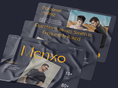 Menxo - Men's Fashion Marketplace apparel clothing design ecommerce fashion fashion blogger homepage landing page marketplace mens fashion menswear mockup outfit shop style ui uiux ux web design website