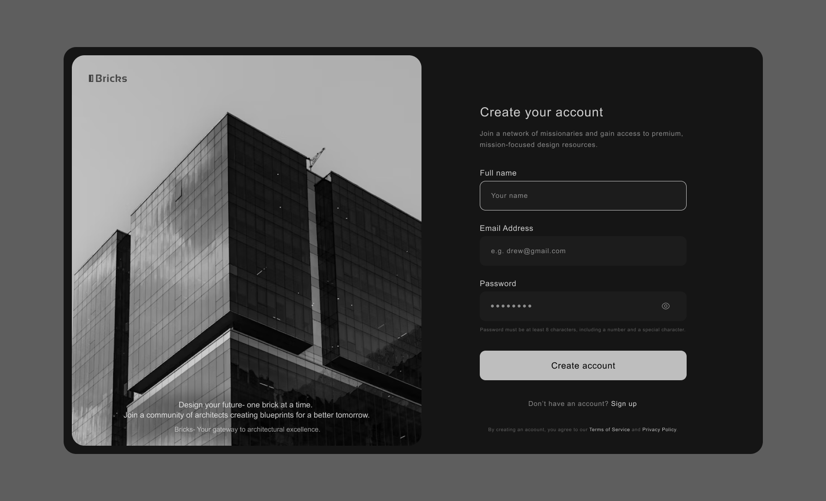 Signup page- #DailyUI 001 dailyui design graphic design signuppage ui uidesign ux website