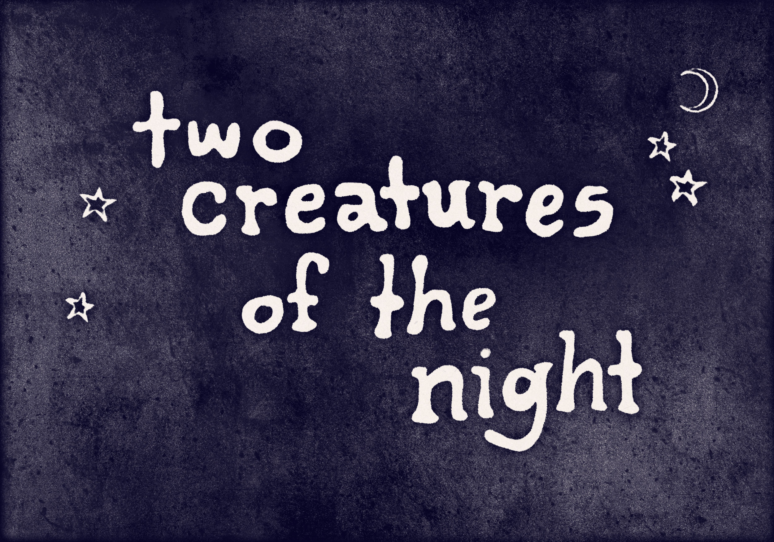 Creatures of the Night graphic design illustration photoshop typography vector