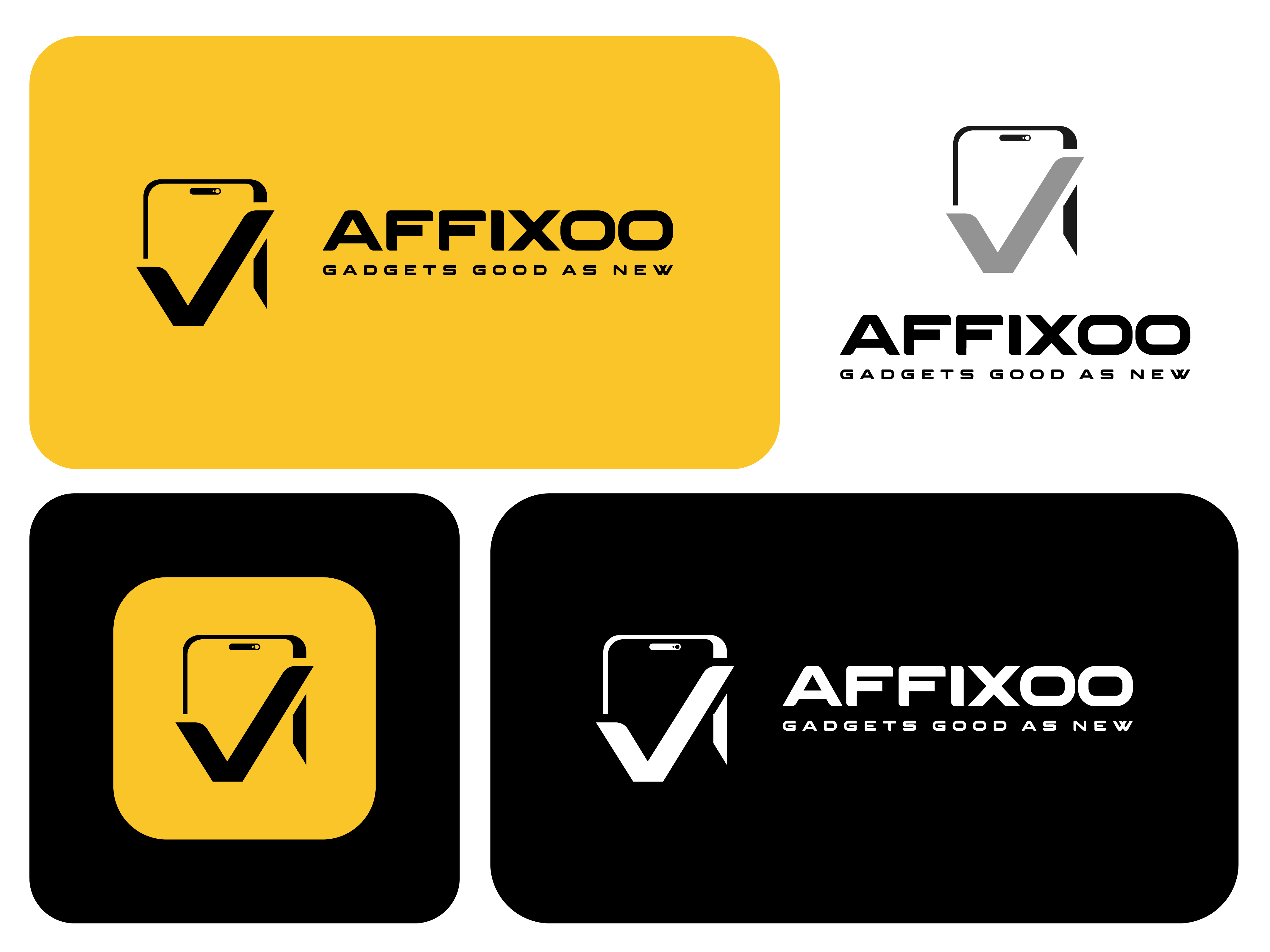 Mobile & Gadget Repair Company Logos custom gadget repair logo