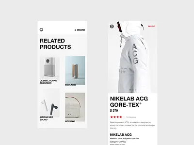 Discover app clean design ecommerce interface ios minimal minimalistic mobile modernist products shop simple ui ux web
