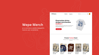 Wepe Merch design graphic design illustration typography ui ux