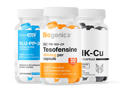 supplement, label design, vial label design, amazon listing images ui