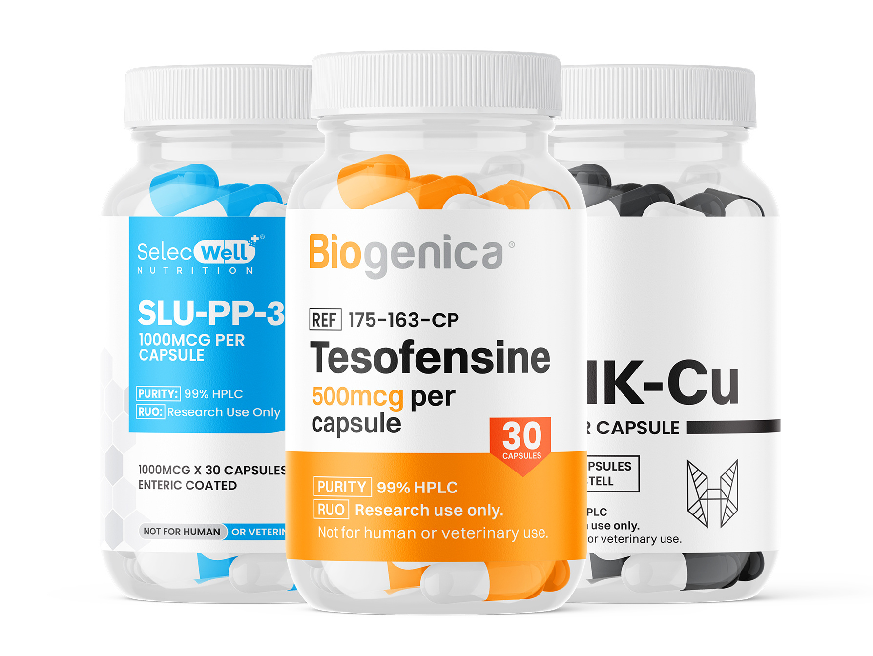 Example of Peptide Vial Label Design, Label Design