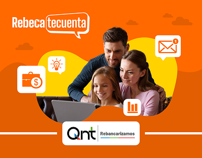 Rebeca Te Cuenta branding graphic design