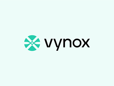 vynox logo design abstract logo app icon blockchain logo brand identity branding crypto logo design fintech logo innovative logo lettermark logo minimalist logo modern logo secure logo startup logo symbol logo technology logo v x