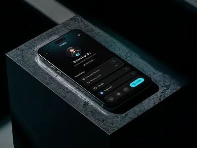 AI Powered Learning Mentor Mobile App Profile Page UI/UX Design ai ai application ai learning ai mentor ai mentor app ai powered aieducation aipowered clean ui dark mode futureoflearning minimal app mobile app onboarding personalizedlearning profile profile page smartmentorapp techforgrowth ui