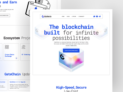 Blockchain Website Design blockchain blockchain landing page blockchain website ui blockchin website branding defi defi blockchain defi website uixdesignlab