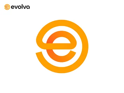 circular e letter logo design - creative e logo brand identity branding circle circular circular e logo e letter logo logo logo design loop minimalist modern e logo overlaping e letter logo