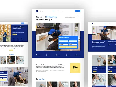 Handyman is a template for repair and maintenance services contractor handyman maintenance renovations repair