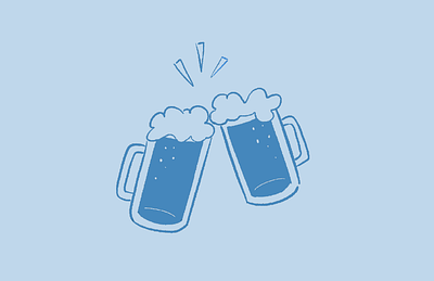 Other Half Beer branding design drawing graphic design illustration