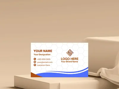 Business Card Template branding business card corporate creative design graphic design illustration logo modern design name card personal card private card professional unique design vector visiting card