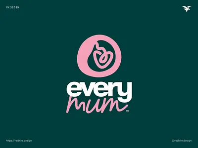 Logo and Branding for EveryMum brand identity brand identity design brand identity designer branding branding design design illustration logo logodesign