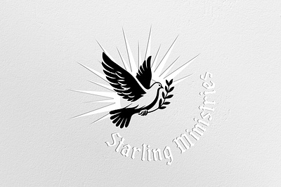 Starling Ministries Custom logo design creative design custom design graphics design illustration logo