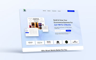 Minimal UI, Maximum Conversions. clean ui conversion design dribbble ecommerce landing page minimal design modern ui pricing page product design saas startup ui design ux design web design website mockup