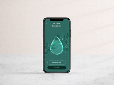 Aromatru - Atomized Diffuser App app aroma connected device connected home diffuser ios iot motion graphics purifier smart device ui