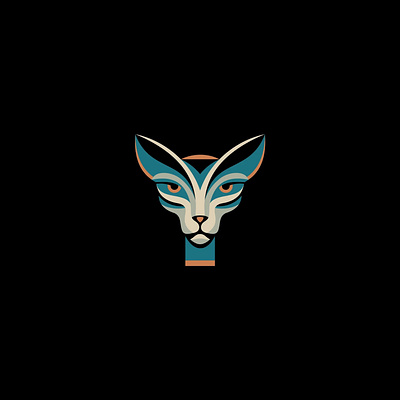 Sphynx Cat branding design illustration