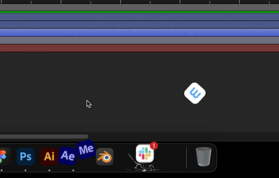 Slack gone wild animation apple breaking glass liquid glass macbook macos messaging motion design motion graphics slack