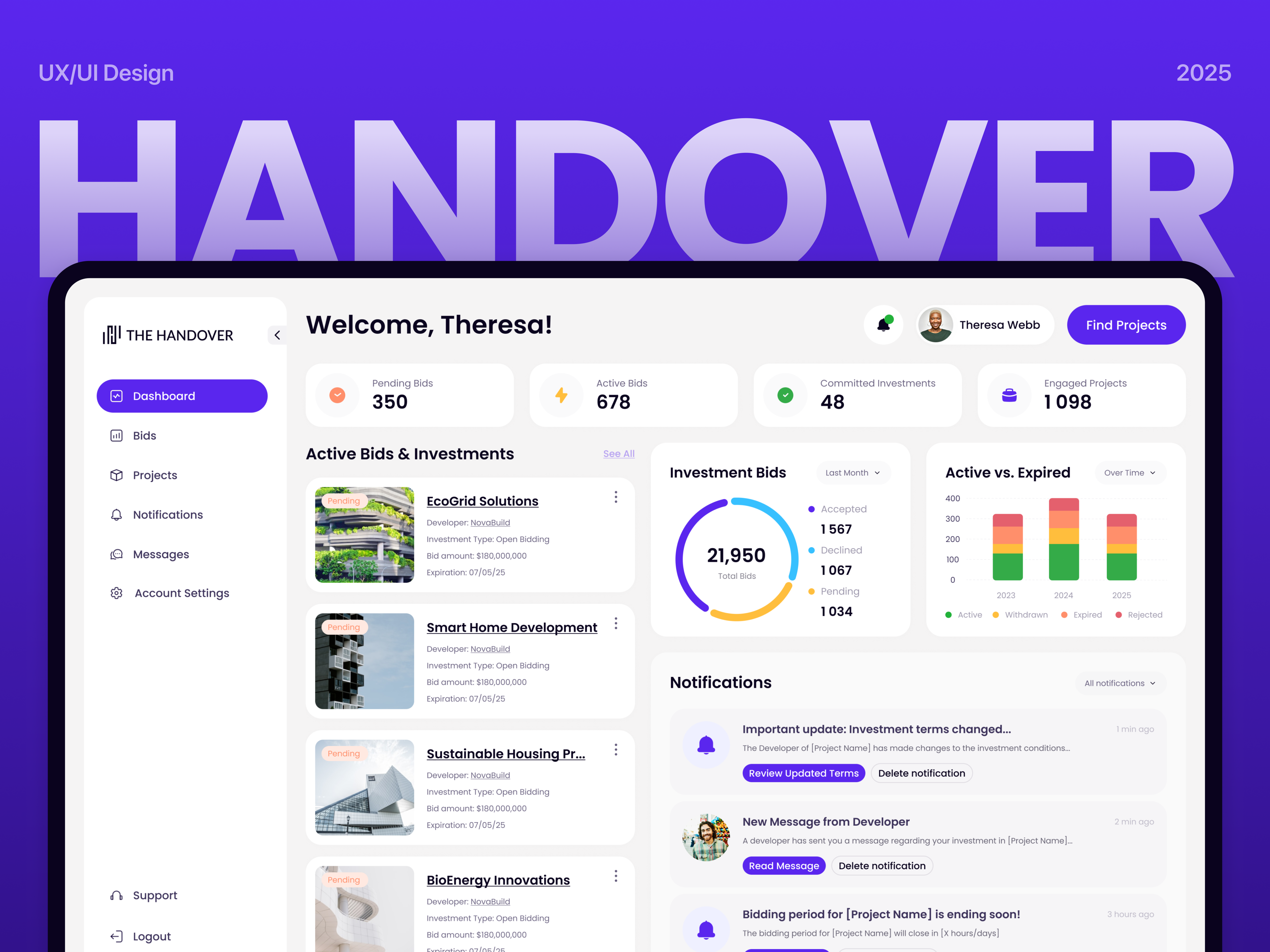 Example of Web App Design