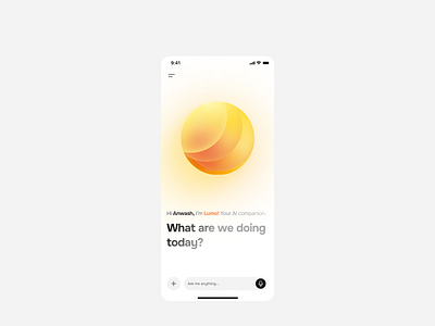 Luma AI | Mobile App UI ai app ui