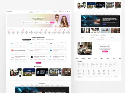RocketJobs.pl Homepage careerplatform cleandesign findajob homepage jobboard jobplatform jobportal modernui productdesign uidesign uxdesign webdesign websitedesign workplatform