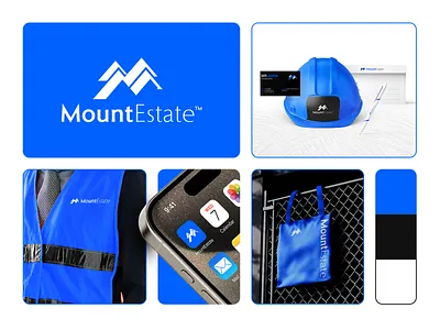 MountEstate - Real estate, construction logo and branding branding builder building logo construction company home logo house logo investor logo design m letter logo mortgage logo property logo real estate logo realtor logo