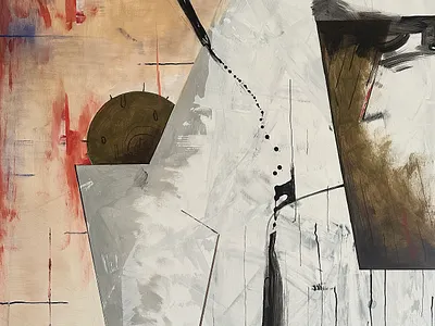 Noční výprava ...., akryl na plátně, 140 x 100 cm