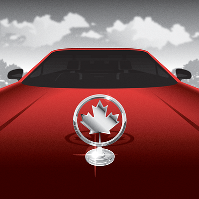 The Big Picture - A guide for anyone looking to "buy Canadian" auto buy canada canadian car flag illustration leaf maple vehicle