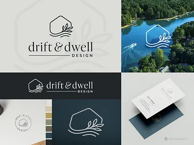 Timeless Aesthetic for Architecture and Interior Design Brand aesthetic ampersand architecture bento branding business card coastal color scheme female feminine floral home house interior design lake lakeside lego minimal real estate water