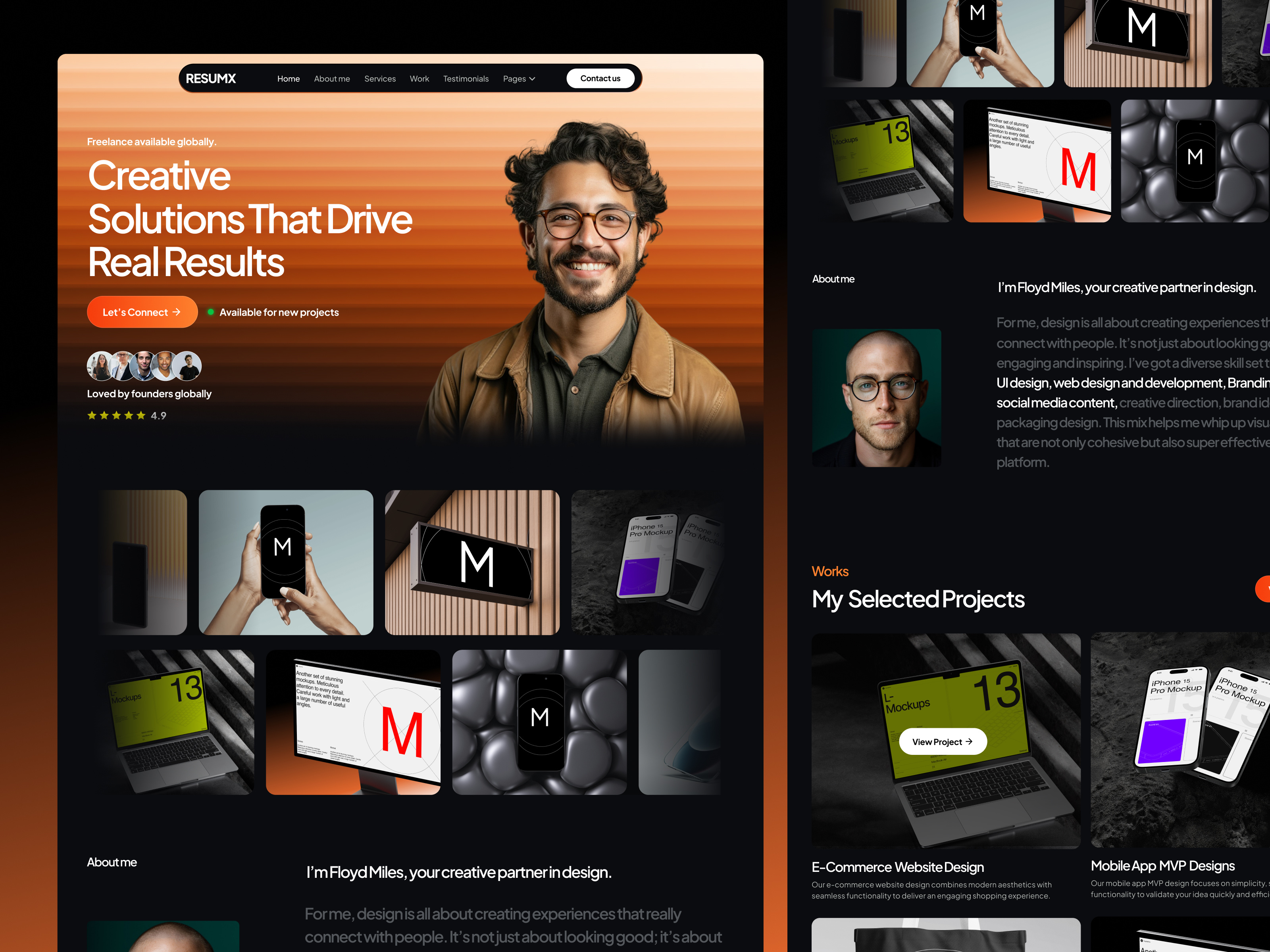 Example of Framer Web Design + Development