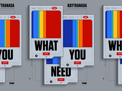 KAYTRANADA – What You Need 70s bashbashwaves blocks branding brutalism charlotte day wilson charlotte wilson design float illustration kaytranada minimal motion design playlist rhox ui ui design vintage