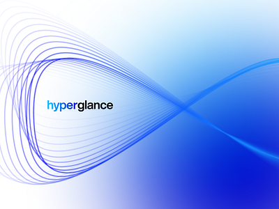 Hyperglance Brand ID branding graphic design logo