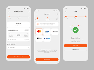 Train Mobile App – Booking & Payment Page UI app booking card checkout checkout page digital payment ios app mobile mobile app mobileux online payment pay payment payment method payment screen paymentui railway ui saas train booking travel ux