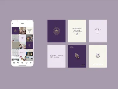 FBS Social I branding design identity logo typography