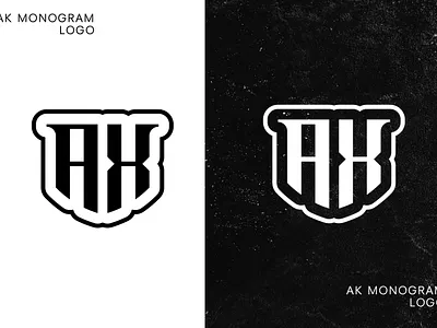 monogram logo ak monogram logo clothing clothing logo creativelogo customlogo designinspiration luxurylogo minimallogo modernlogo monogram logo monogramdesign monogramlogo typographiclogo