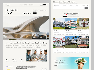 Property Lifestyle Website design graphic design ui ux website