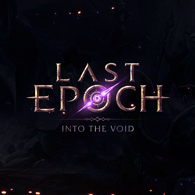 Last Epoch - Gaming Logo Design 3d brand identity branding design gaming logo design graphic design last epoch logo logo design sci fi sci fi logo design
