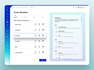 create workflow - nimbus ai ai dashboard design erp product product design saas sales ui uiux design ux web