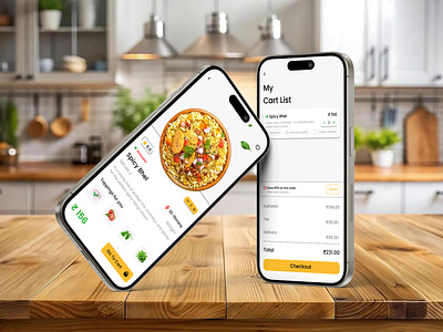 Food Ordering App ui