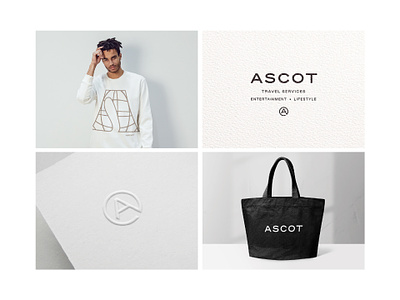 ASCOT II branding design identity logo typography
