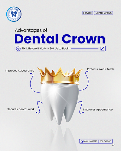 Dental Creative Posts Designs clinic branding creative designs dental dental clinic creative posts dental post