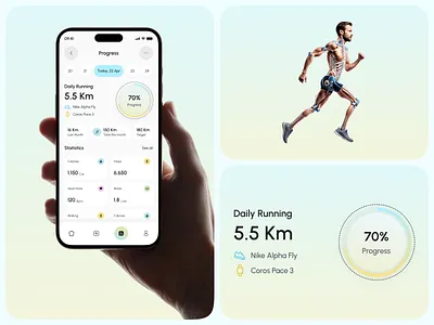 Fitness app design android app design coach figma fitness app gym health health app ios minimal mobile mobile app mobile app design motivation online training training ui ux workout